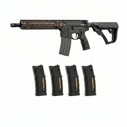 GBBR Daniel Defense MK18 RIS II Black/Bronze Double Eagle + 4 Cargadores (Pack)
