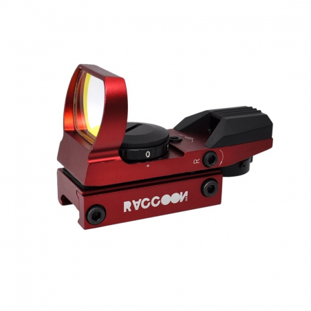 Raccoon AKEDO red dot - RED